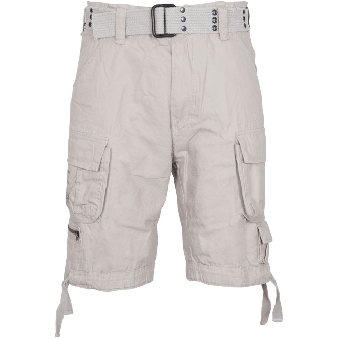 Brandit Kalhoty krátké Savage Vintage Shorts bílé oprané S