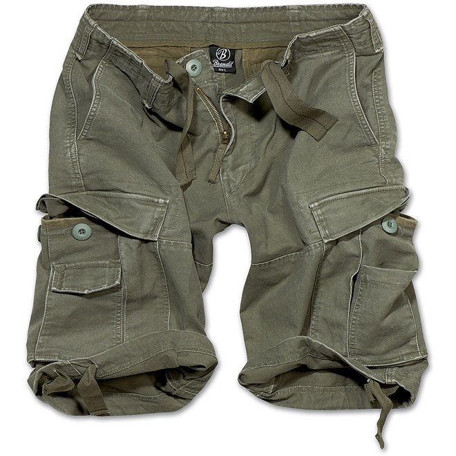 Levně Brandit Kalhoty krátké Vintage Classic Shorts olivové S