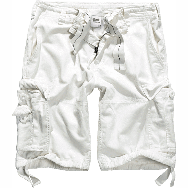 Brandit Kalhoty krátké Vintage Classic Shorts bílé L