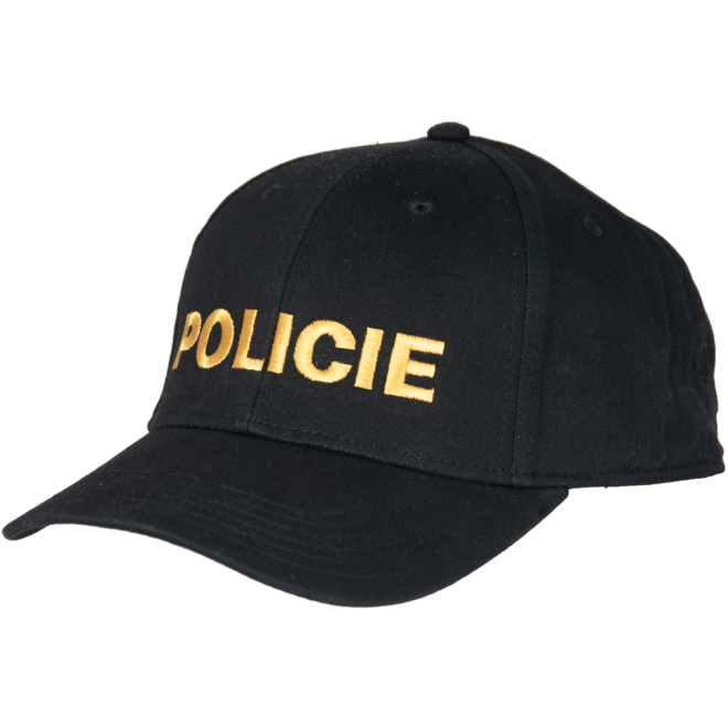 Levně Čepice Baseball Cap POLICIE černá