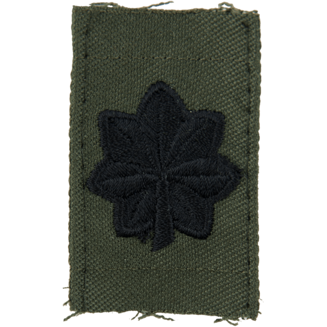 Nášivka: Hodnost US ARMY límcová Lieutenant Colonel olivová | černá