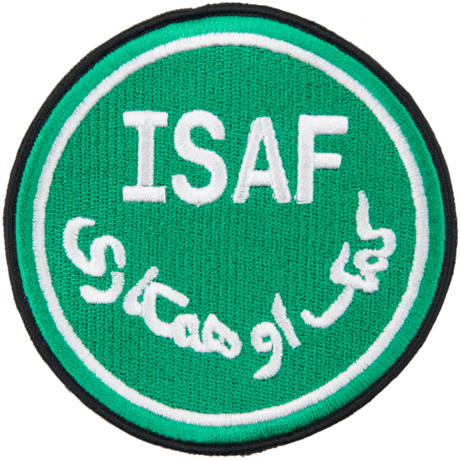 Levně Nášivka: ISAF barevná