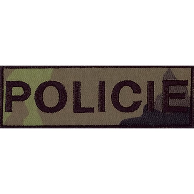 Nášivka: POLICIE [malá] [ssz] vz. 95 zelený