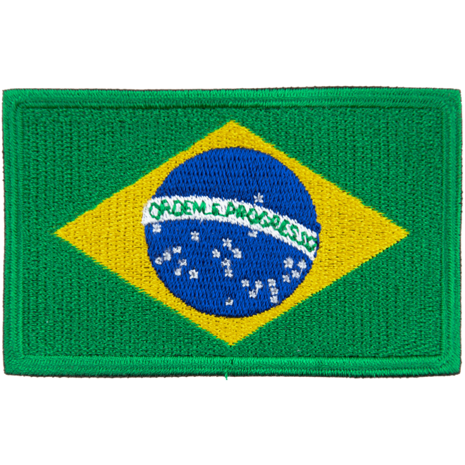 Levně Nášivka: Vlajka Brazílie