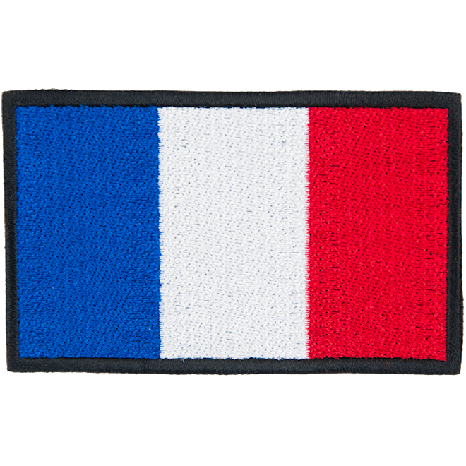 Levně Nášivka: Vlajka Francie