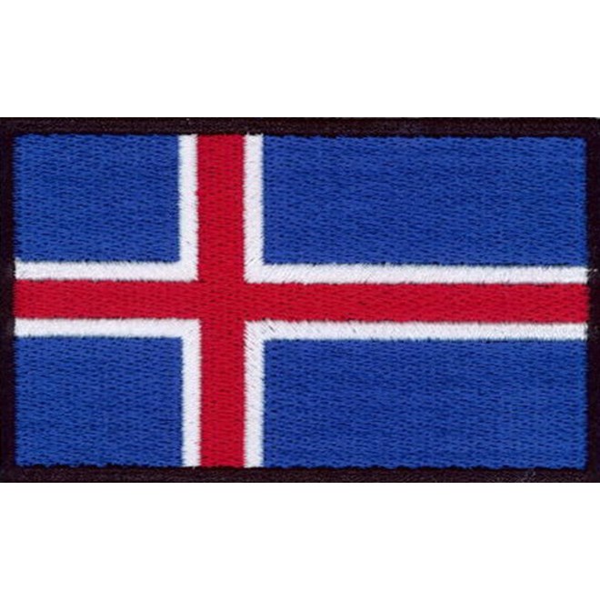 Levně Nášivka: Vlajka Island