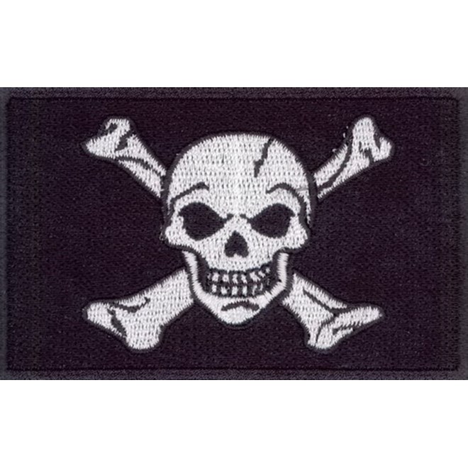 Nášivka: Vlajka Pirát [80x50] [bsz]