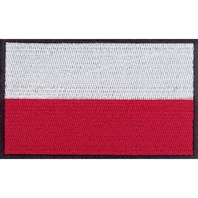 Levně Nášivka: Vlajka Polsko