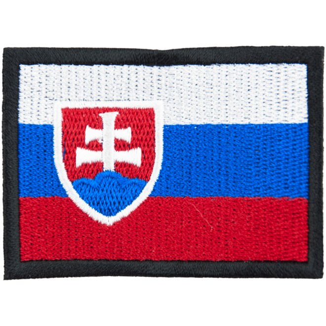 Levně Nášivka: Vlajka Slovensko [64x44] [bsz] barevná