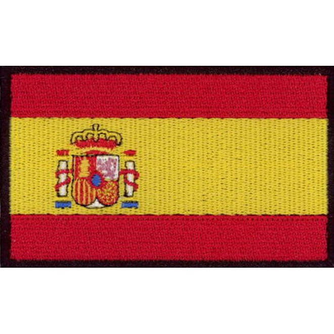 Levně Nášivka: Vlajka Španělsko