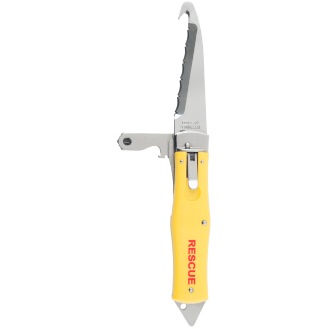 Nůž vyhazovací RESCUE - 3 nástroje [řezák skla]