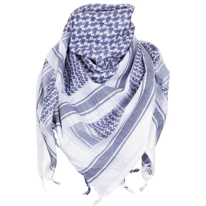 Levně Šátek Palestina bílá | modrá