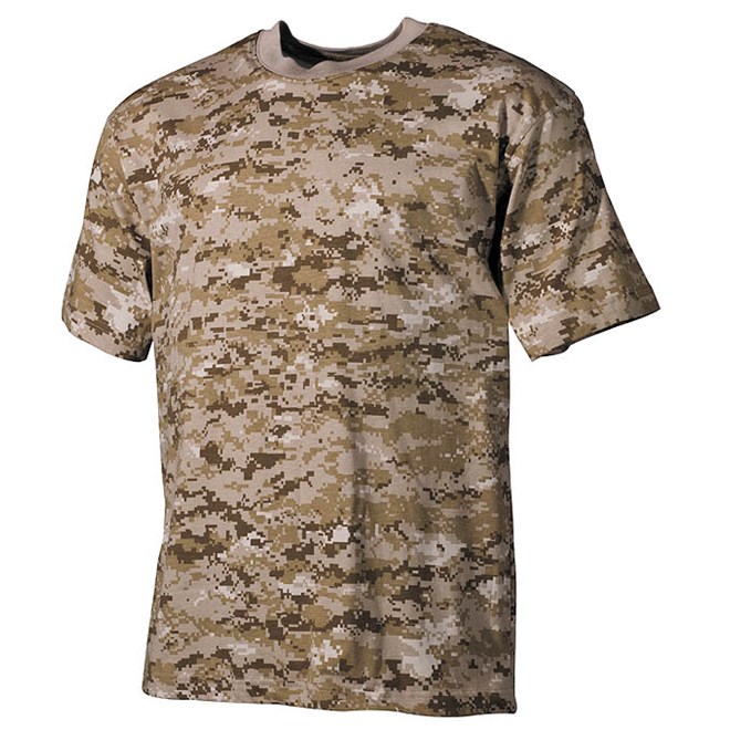 Levně Tričko US T-Shirt desert digital XS