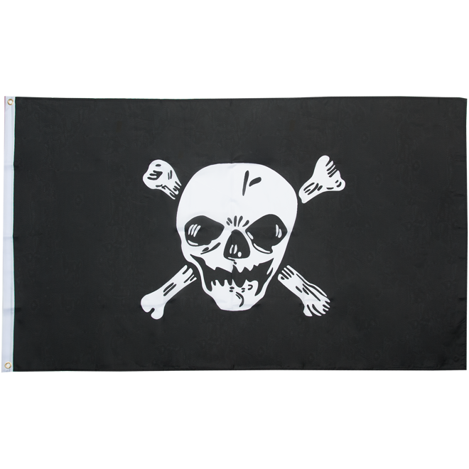 Levně Vlajka: s motivem Pirát