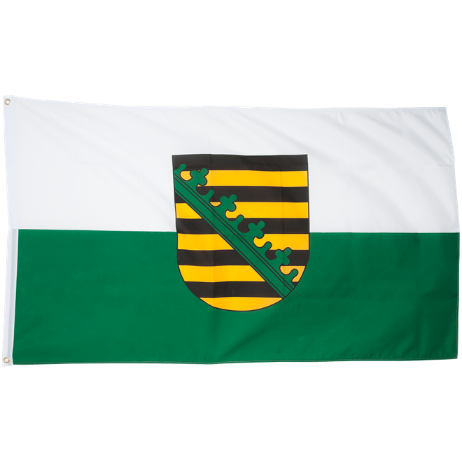 Levně Vlajka: Spolková republika - Sasko