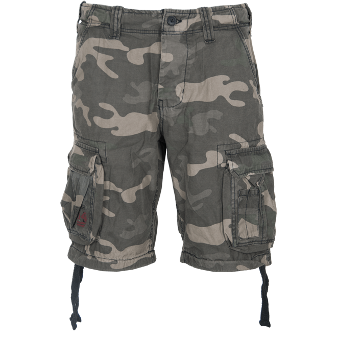Surplus Kalhoty krátké Airborne Vintage Shorts blackcamo S