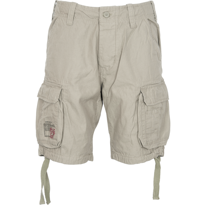 Surplus Kalhoty krátké Airborne Vintage Shorts zelená světle XXL