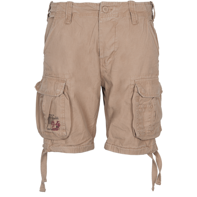 Surplus Kalhoty krátké Airborne Vintage Shorts béžové 3XL