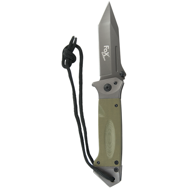 Nůž zavírací G10 olivový