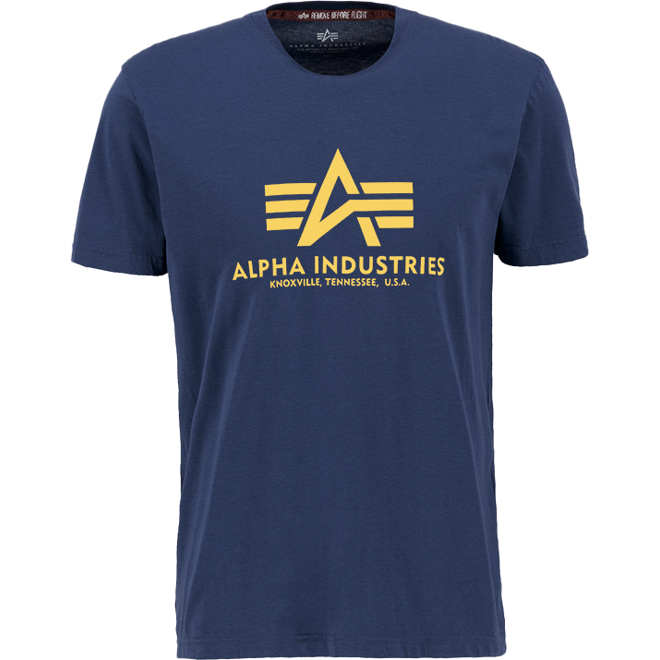 Alpha Industries Tričko Basic T-Shirt new navy S