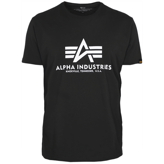 Levně Alpha Industries Tričko Basic T-Shirt černé M