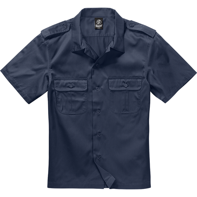 Brandit Košile US Shirt Shortsleeve navy 7XL