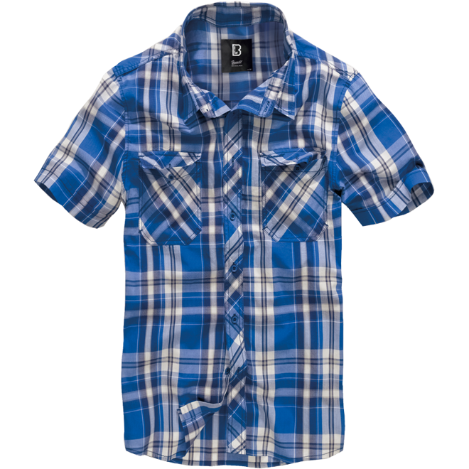 Brandit Košile Roadstar Shirt 1/2 modrá L