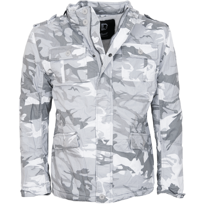 Brandit Bunda Britannia Winter Jacket blizzard camo XL