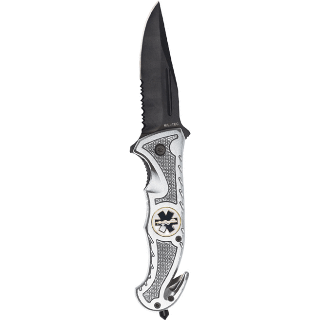 Nůž zavírací Automesser Rescue stříbrný
