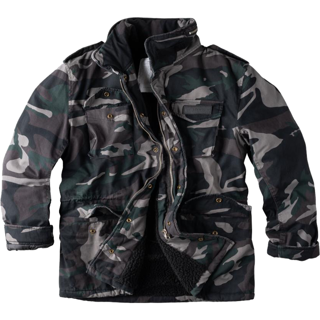 Levně Bunda Paratrooper Winter Jacket blackcamo 3XL