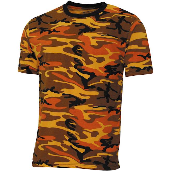 Levně Tričko US T-Shirt Streetstyle orangecamo S