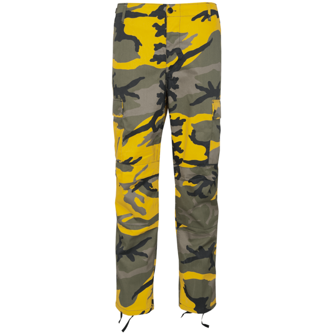 Kalhoty BDU-MMB yellow camo XL