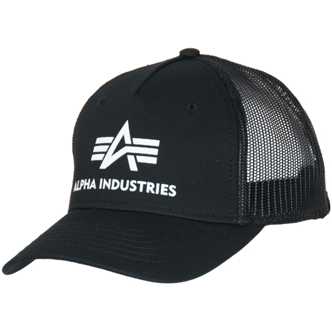 Alpha Industries Čepice Baseball Basic Trucker Cap černá