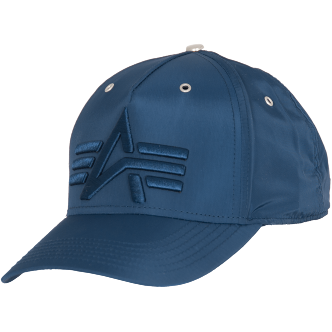 Levně Alpha Industries Čepice Baseball Flight Cap rep. modrá