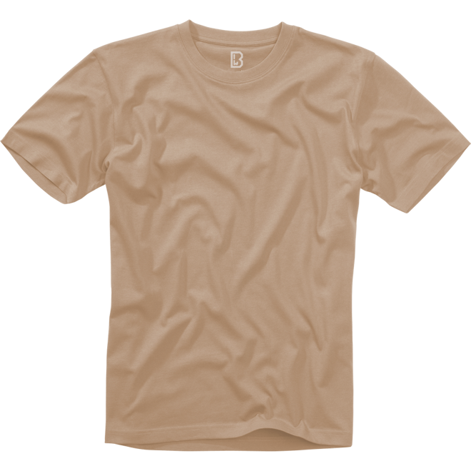 Levně Tričko US T-Shirt BRANDIT béžové M