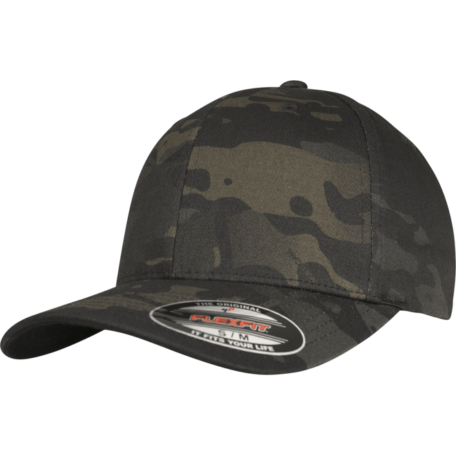 Brandit Čepice Baseball Cap Flexfit Multicam® multicam black S/M