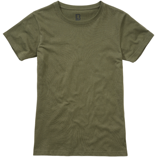 Levně Brandit Tričko dámské Ladies T-Shirt olivové L