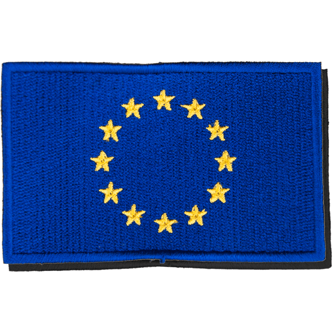 Nášivka: Vlajka Evropská unie [80x50] [ssz]