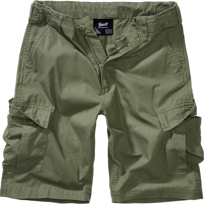 Brandit Kalhoty krátké dětské Kids BDU Ripstop Shorts olivové 158/164