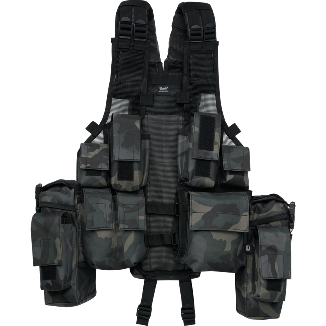 Levně Brandit Vesta taktická Tactical Vest darkcamo