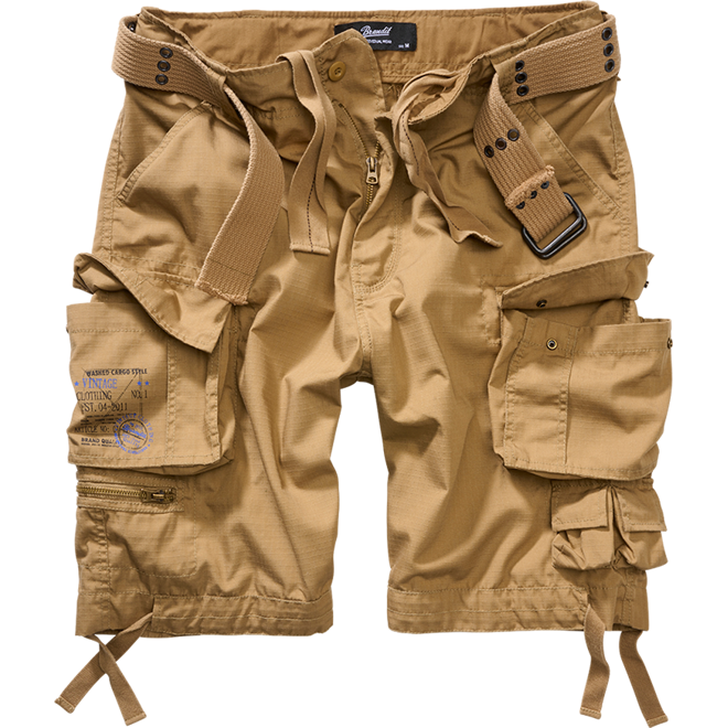 Brandit Kalhoty krátké Savage Ripstop Shorts béžové 3XL