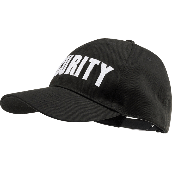 Brandit Čepice Baseball Security Cap černá | bílá