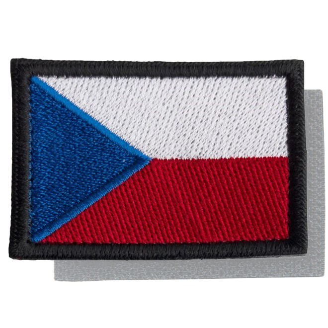 Nášivka: Vlajka Česká republika [80x50] [ssz]