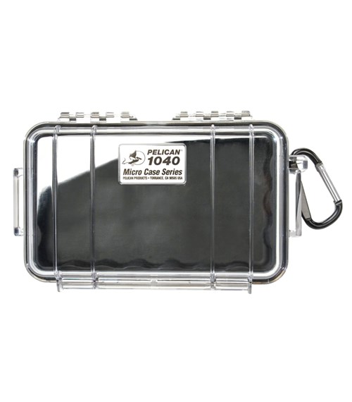 Kufřík PELI #1040 Micro Case s průhledným víkem