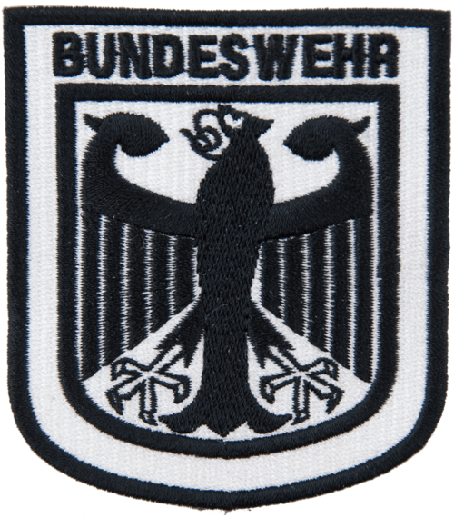 Nášivka: BW (Bundeswehr) [vyšívaná]