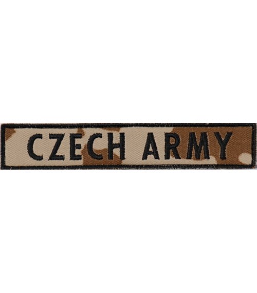 Nášivka: CZECH ARMY - jmenovka