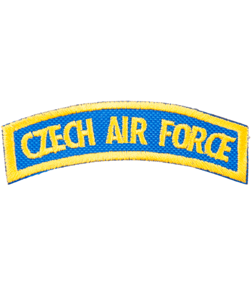 Nášivka: CZECH AIR FORCE [oblo