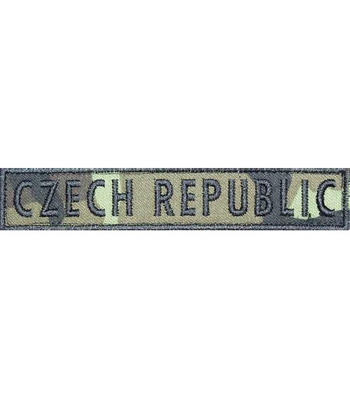 Nášivka: CZECH REPUBLIC [jmeno
