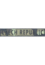 Nášivka: CZECH REPUBLIC [jmeno
