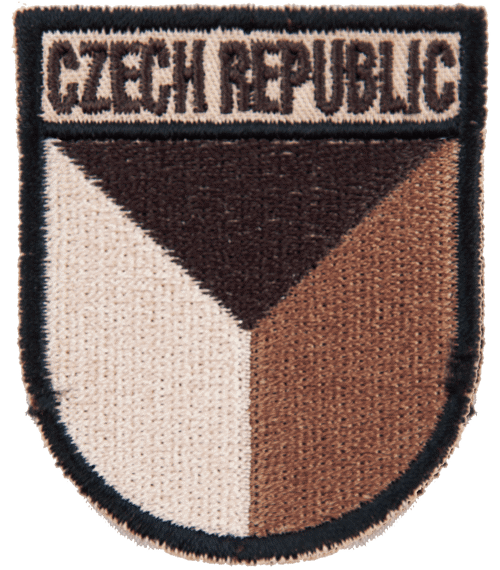 Nášivka: CZECH REPUBLIC [pavéza]